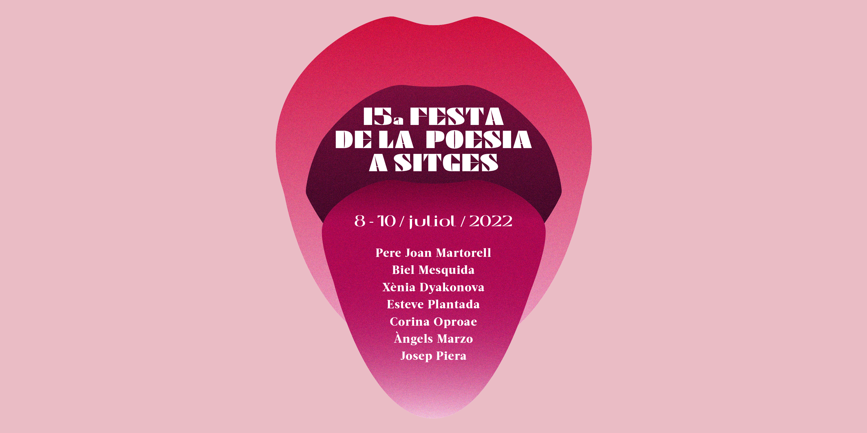 15a Festa de la Poesia a Sitges: tota la programació