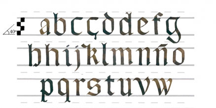 Taller de Cal·ligrafia Gòtica (Eudald Canibell)