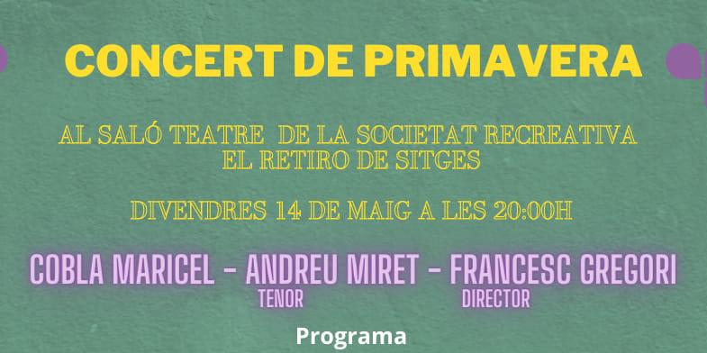 Tradicional concert de primavera