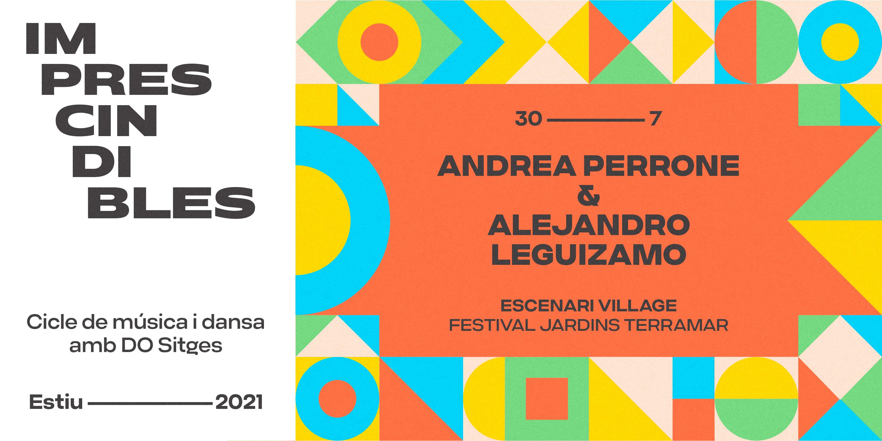 Concert Andrea Perrone & Alejandro Leguizamo - Festival Jardins Terramar