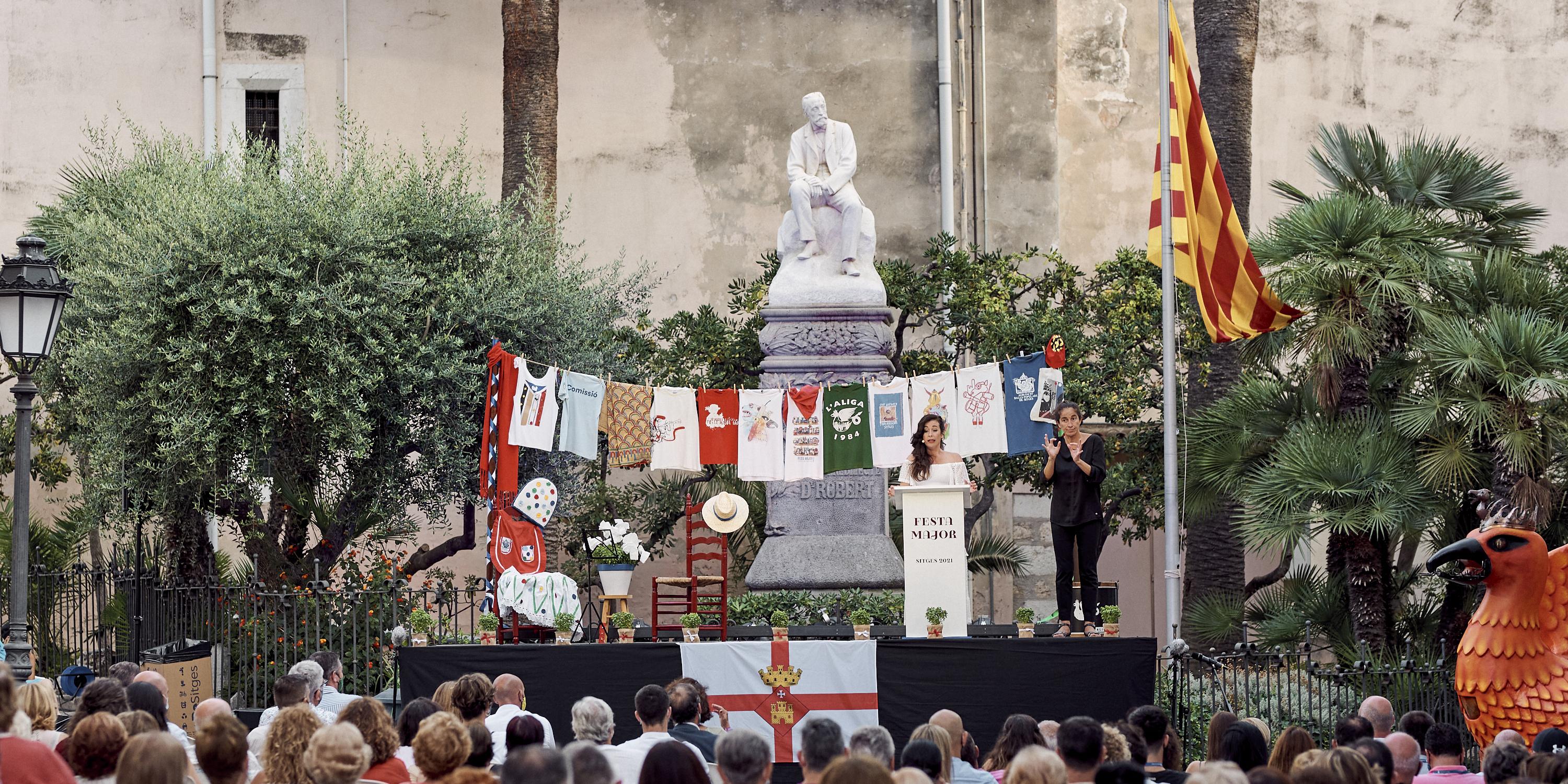 Sitges enceta la Festa Major amb un emotiu pregó de la periodista Eva Martín