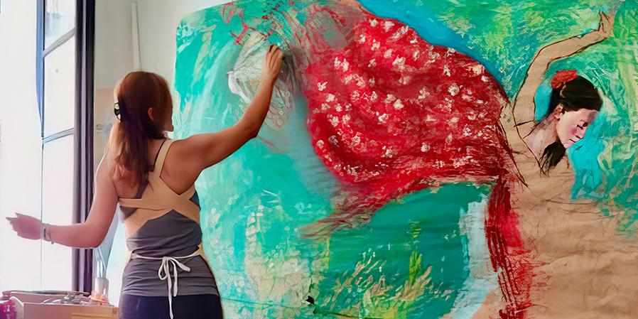 Inauguració de l’exposició de pintura 'Mirada de dona' - Festival Dona Art en femení