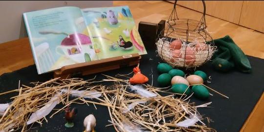 Hora del conte 'Tocats de l'ala', a càrrec de Rosa Pinyol