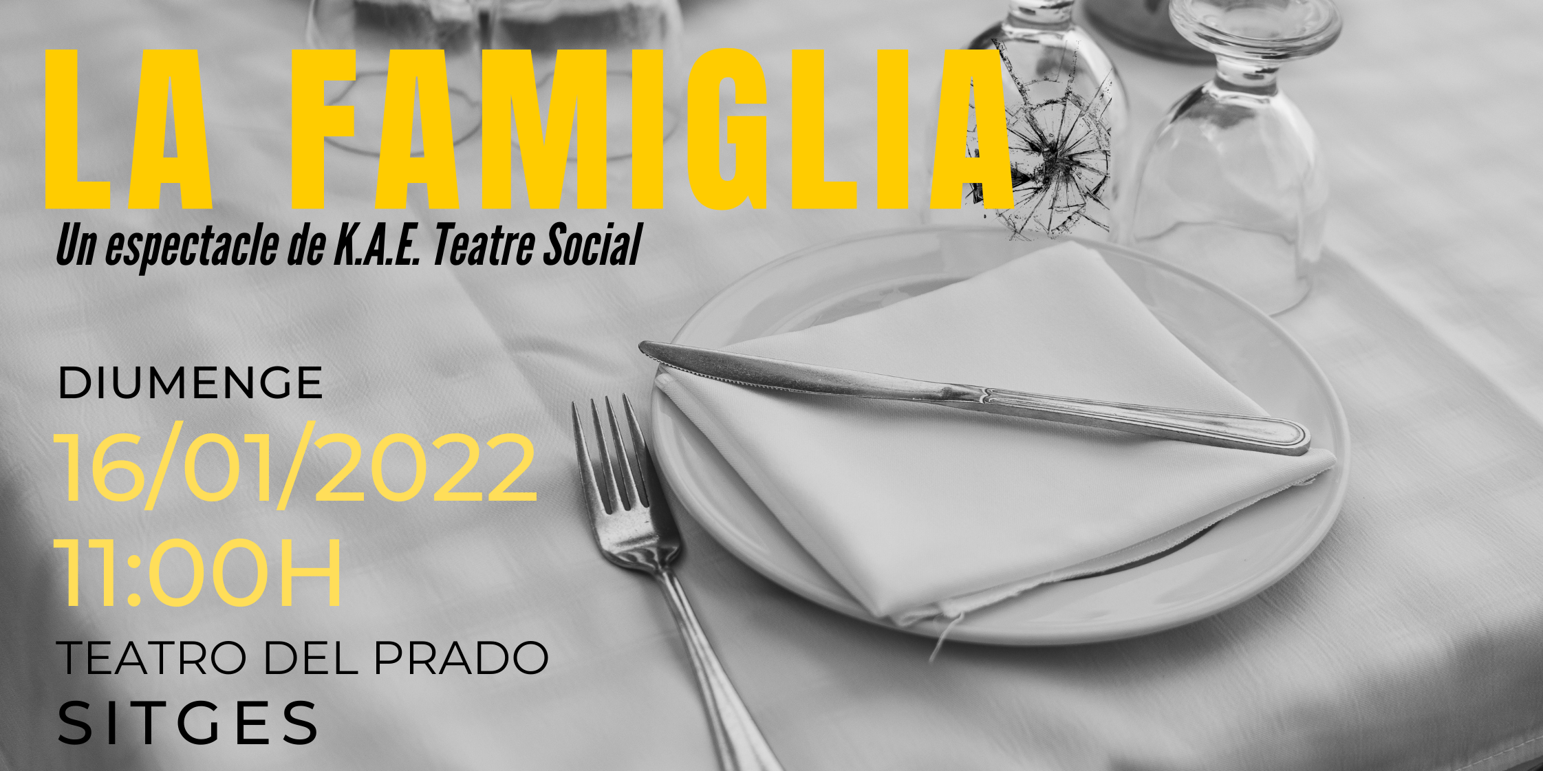 Espectacle 'La famiglia' de K.A.E Teatre Social