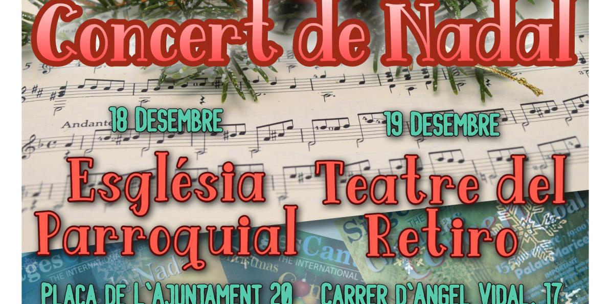 Concert de Nadal de la Coral Sitges Canta Concert de Nadal de la Coral Sitges Canta