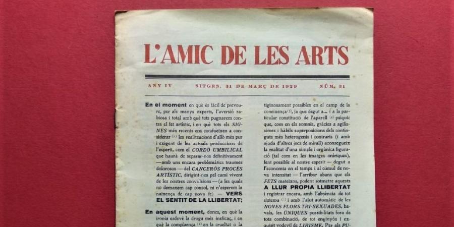 Exposició: L'Amic de les arts (1926-1929)