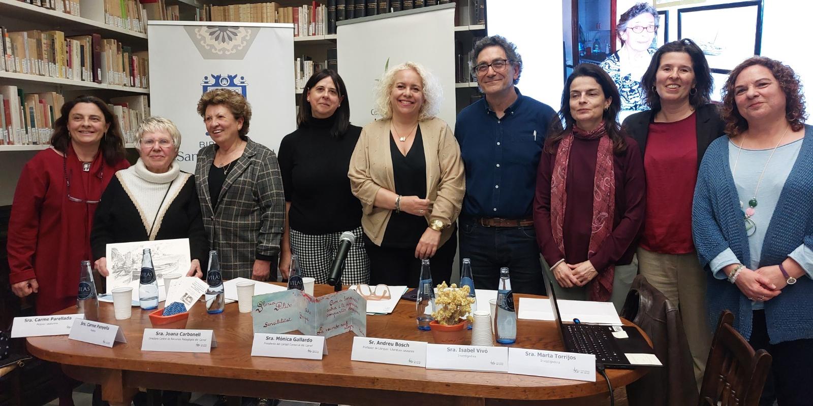 Sitges ret homenatge a la mestra sitgetana Glòria Pulido