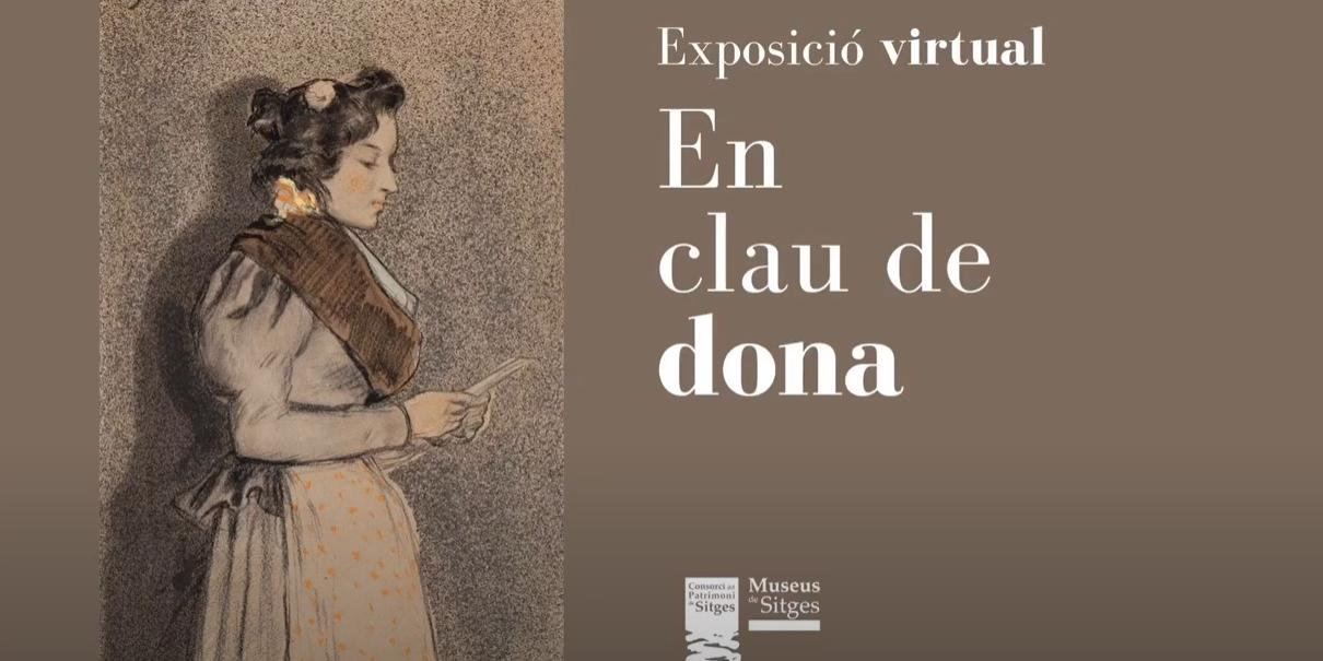 Projecció de l’exposició virtual ‘En clau de dona’
