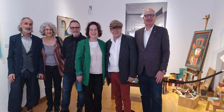 L’artista Isidre Marcet convida a fer un viatge de la foscor a la llum en la seva estrena al Miramar-Centre Cultural