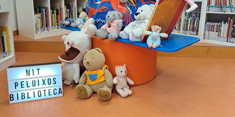 “ Tercera BiblioNit Màgica dels Peluixos”