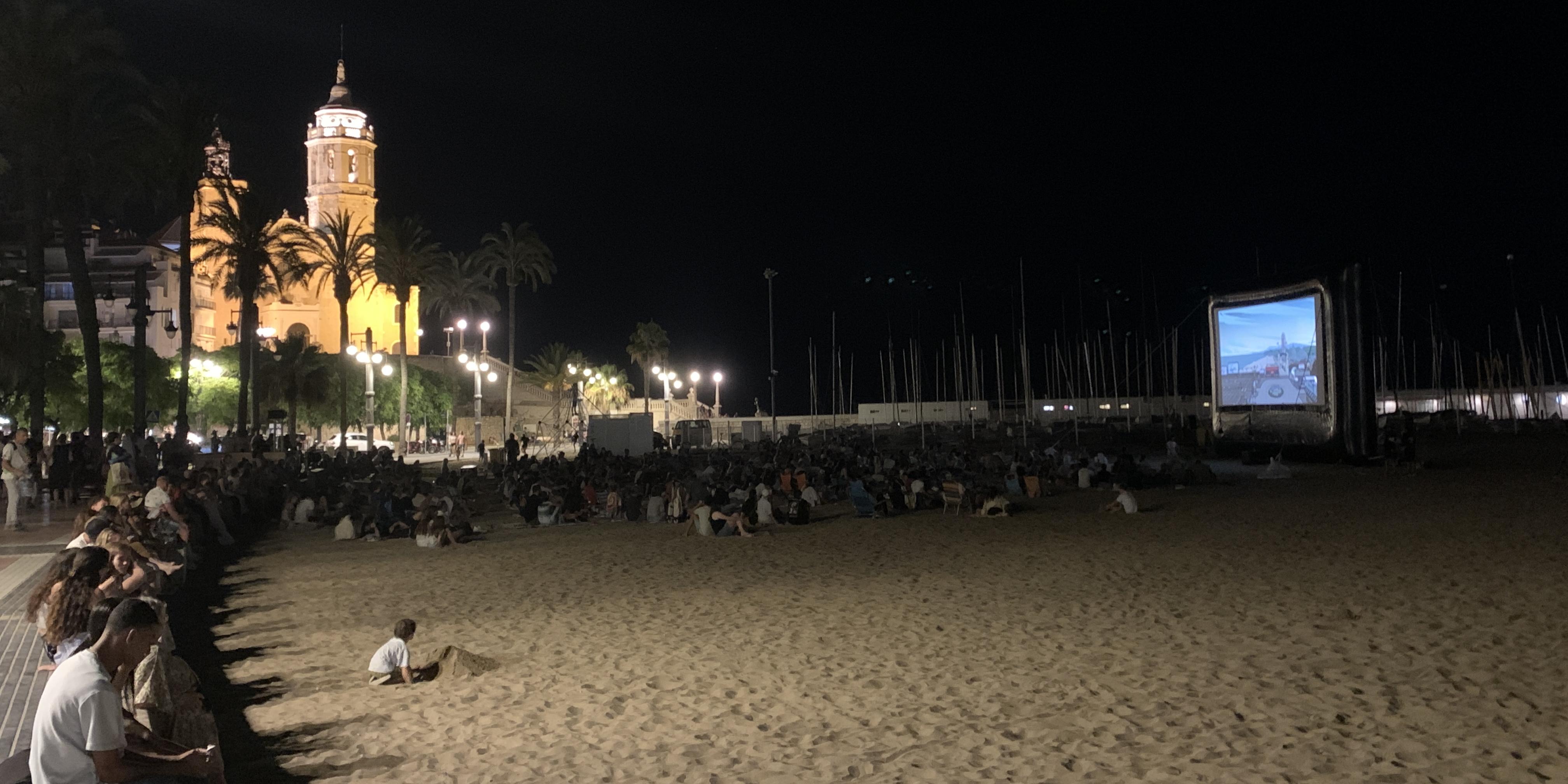 El cinema a la platja de la Fragata torna el mes de juliol 