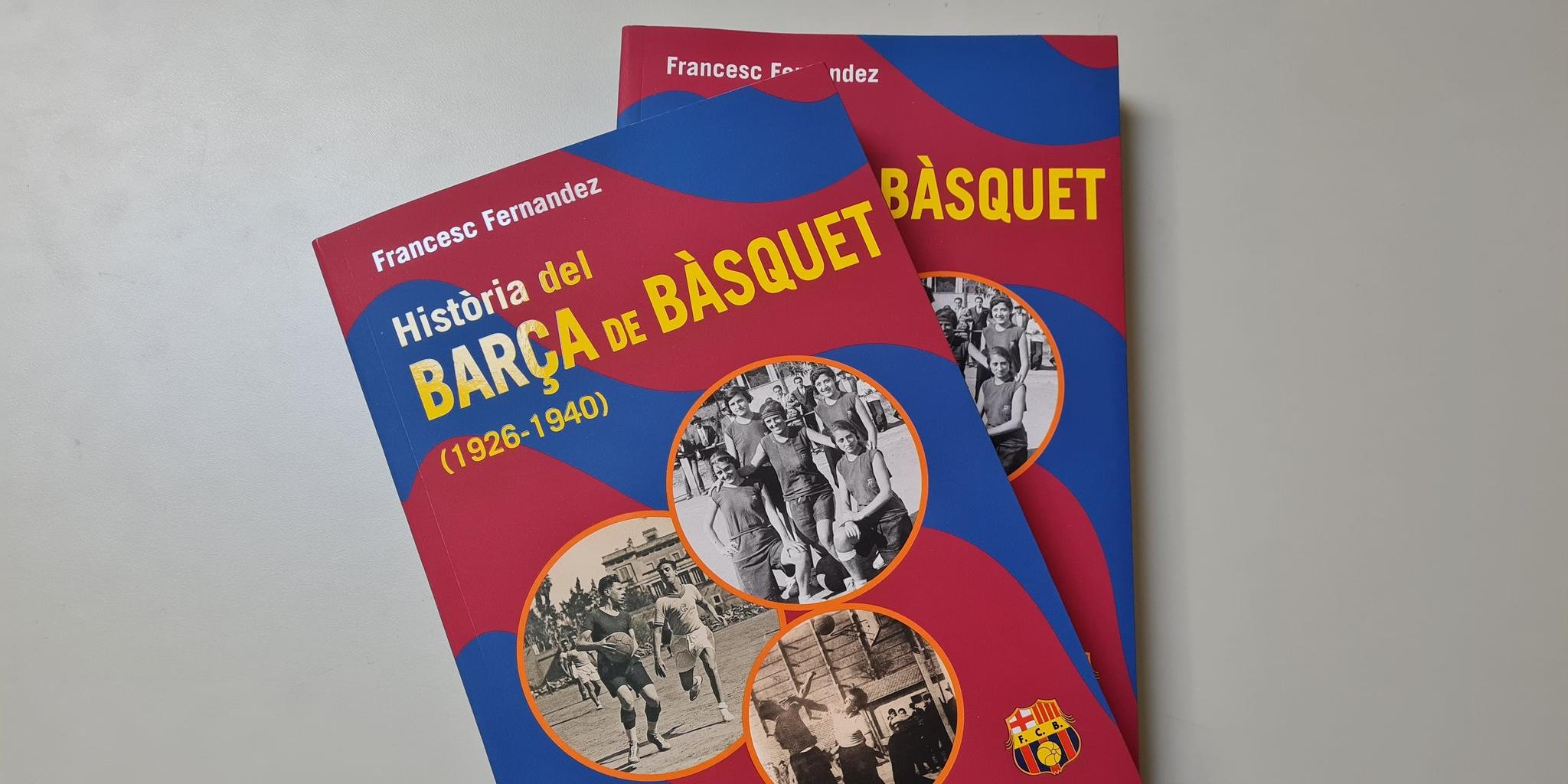 Presentació del llibre “Història del Barça de Bàsquet (1941-1965)”, de Francesc Fernández.