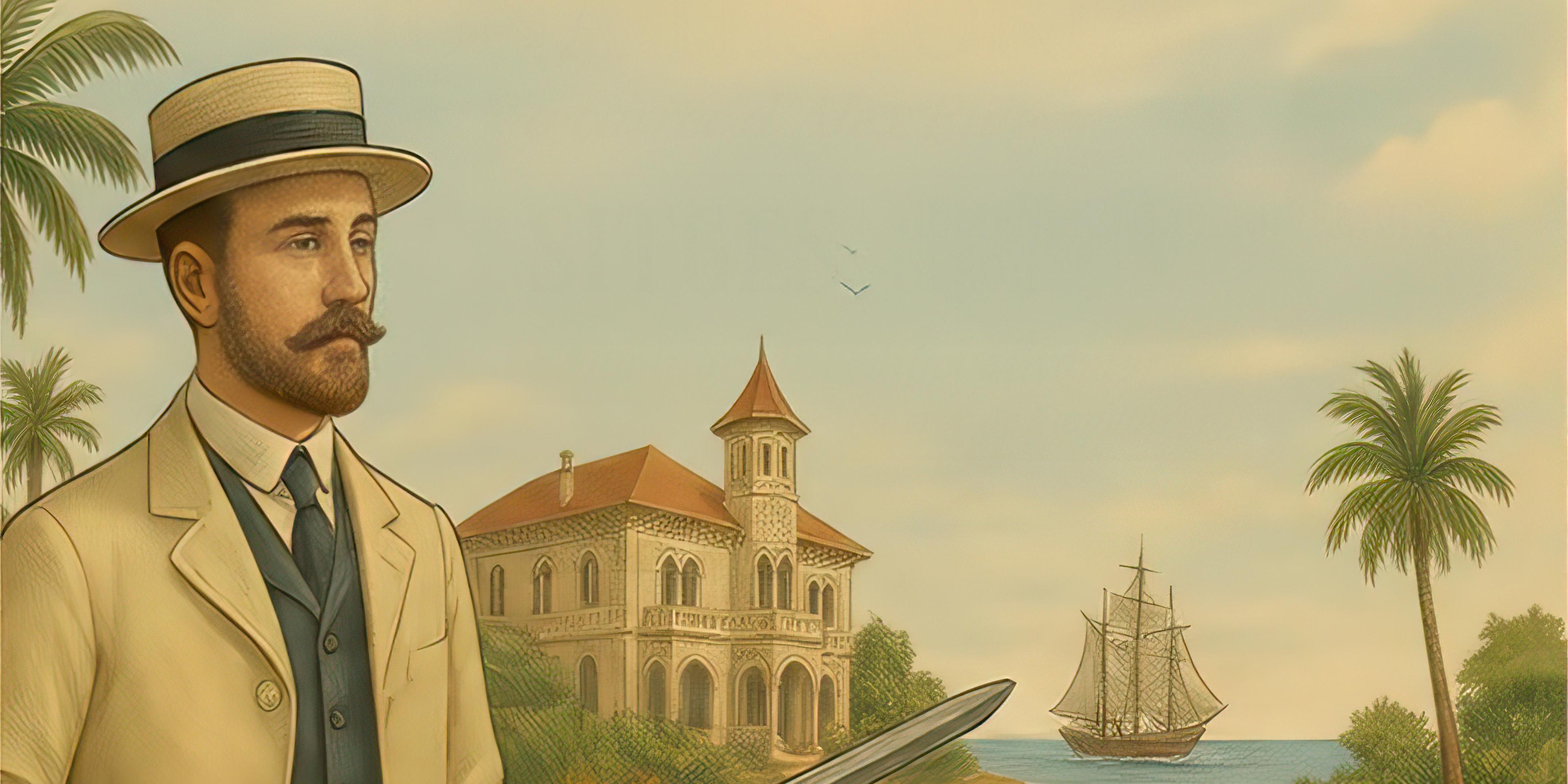 Conferència sobre els Americanos sitgetans, amb un dels seus descendents